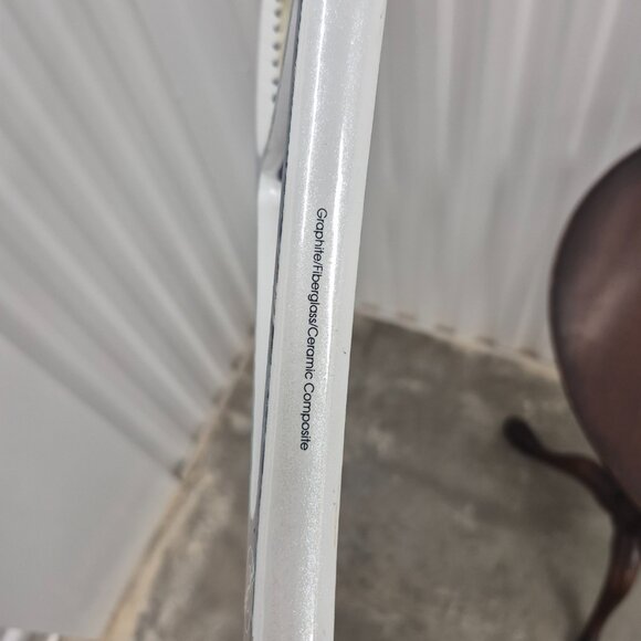 Spalding Graphite The Denim Tennis Racquet w/ Cover 4 3/8 - Picture 11 of 16